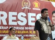 Pembina Pemuda Tani Andi Amar Reses Di Wajo Didampingi Oleh Andi Saiful