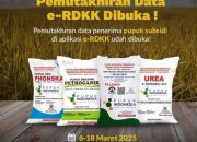 Penyaluran Pupuk Bersubsidi Melalui Sistem e-RDKK