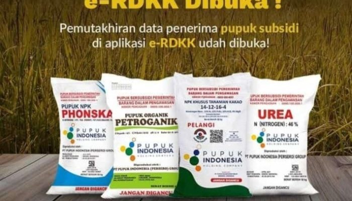 Penyaluran Pupuk Bersubsidi Melalui Sistem e-RDKK