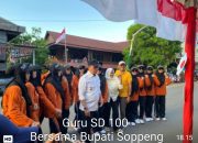SDN 100 Dare Bunga Bungae Tampil Memukau Di Lomba Gerak Jalan